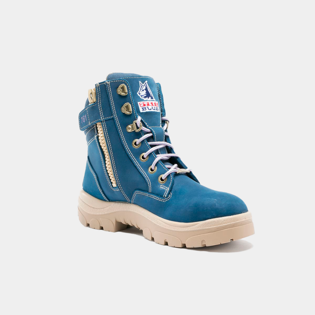 Steel Blue 512761 Southern Cross Zip Ladies Safety Boot