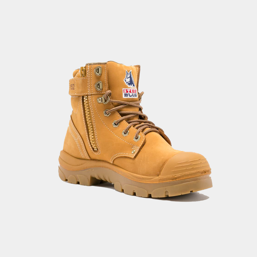 Steel Blue 332152 Argyle Zip: TPU/Bump Cap Work Boot – Cheap Boots