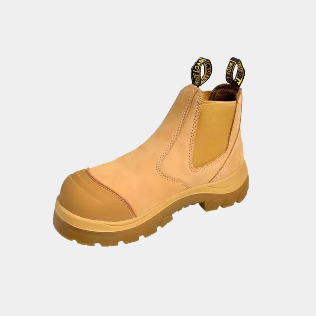 Wide Load 490WPO Wheat Elastic Side Safety Boot with Steel Toe Cap