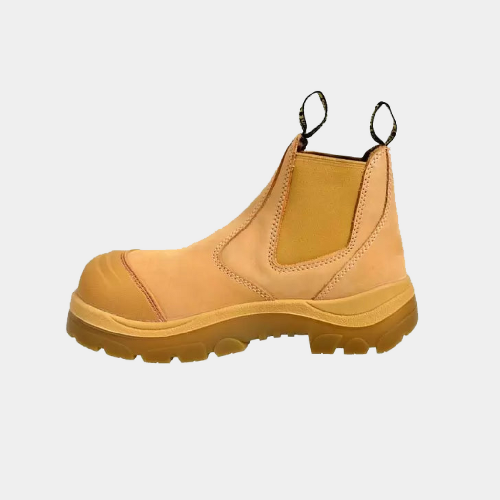 Wide Load 490WPO Wheat Elastic Side Safety Boot with Steel Toe Cap