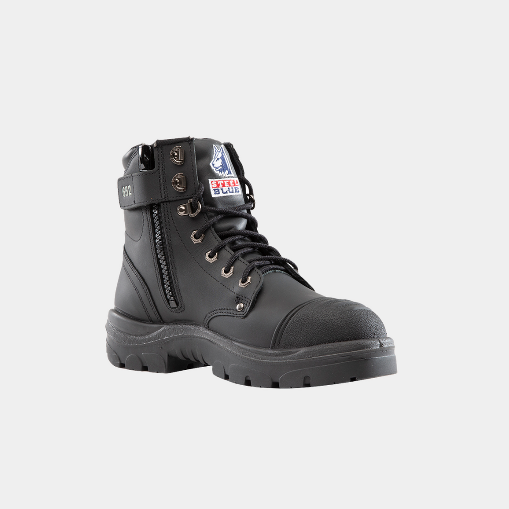 Steel Blue 312652 Argyle Zip: Scuff Cap Work Boots